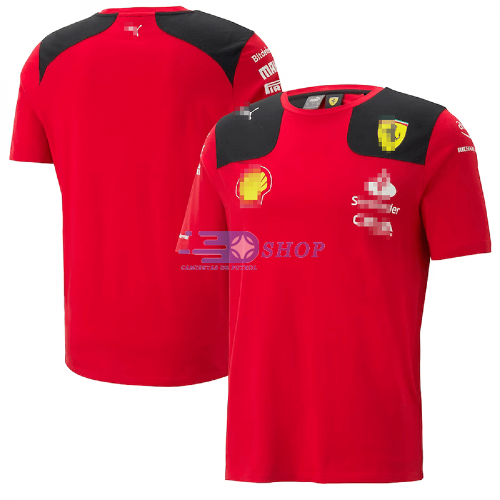 Camiseta Scuderia Ferrari F1 Rojo 2023